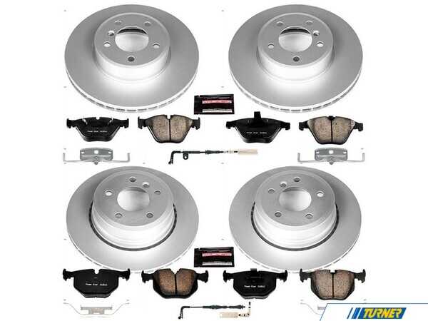 Power Stop Powerstop Z23 Evolution Coated Brake Kit - Front and Rear - BMW E60 5 series CRK5439