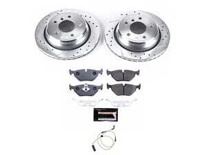 PowerStop TDBK3126 Track Day Rear Brake Kit - E39