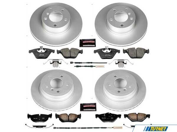 Power Stop Powerstop Z23 Evolution Coated Brake Kit - Front and Rear - 13-15 BMW X1 sDrive28 CRK7024