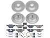 Power Stop Powerstop Z23 Evolution Coated Brake Kit - Front and Rear CRK935 View 1