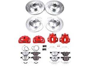 PowerStop Z26 Street Warrior Brake & Caliper Kit - E9x 33i/335d