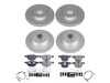 Power Stop PowerStop Z23 Evolution Geomet Coated Brake Kit - E71 X6 Xdrive50i CRK8884 View 1