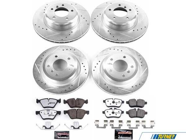 Power Stop Z26 Street Brake Kit - Front and Rear BMW Z4 2016-2011 K6417-26