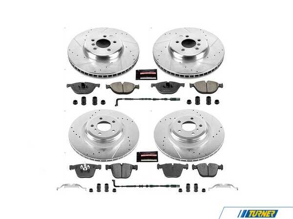 Power Stop Powerstop Z23 Evolution Brake Kit - Front and Rear - 2009 BMW 750i & 750Li K6013