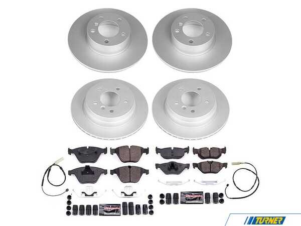 Power Stop PowerStop Z23 Evolution Geomet Coated Brake Kit - E91/E93 328i RWD CRK8882