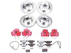 PowerStop Z26 Street Warrior Brake & Caliper Kit - E91/E93 Touring/Convertible 328ixi