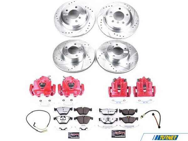 Power Stop PowerStop Z26 Street Warrior Brake & Caliper Kit - E91/E93 Touring/Convertible 328ixi KC4105-26
