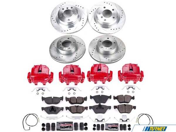 Power Stop The PowerStop Z23 Evolution Sport Brake Upgrade Kit - 2007 E90/E92 328i KC4106