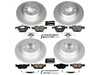 Power Stop Powerstop Z23 Evolution Coated Brake Kit - Front and Rear - 2008-10 BMW 328i CRK4107 View 1