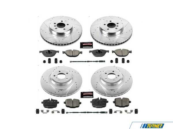 Power Stop Powerstop Z23 Evolution Brake Kit - Front and Rear - 10-17 BMW 550i GT K6415