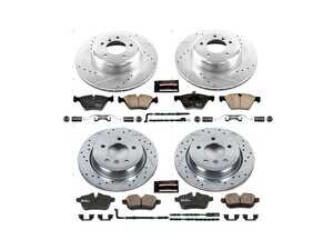 Powerstop Z23 Evolution Brake Kit - Front and Rear