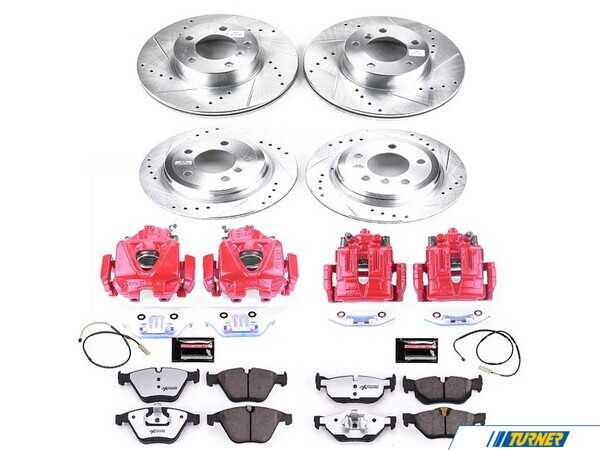 Power Stop PowerStop Z26 Street Warrior Kit - E84 X1 28xi KC7025-26