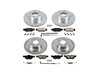 Power Stop Powerstop Z23 Evolution Sport Brake Kit - Front and Rear - 2006 BMW 325i K2890 View 1