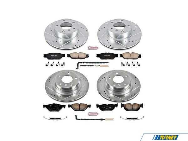 Power Stop Powerstop Z23 Evolution Sport Brake Kit - Front and Rear - 2006 BMW 325i K2890