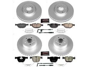 Powerstop Z23 Evolution Coated Brake Kit - Front and Rear - 08-06 BMW X6 50i
