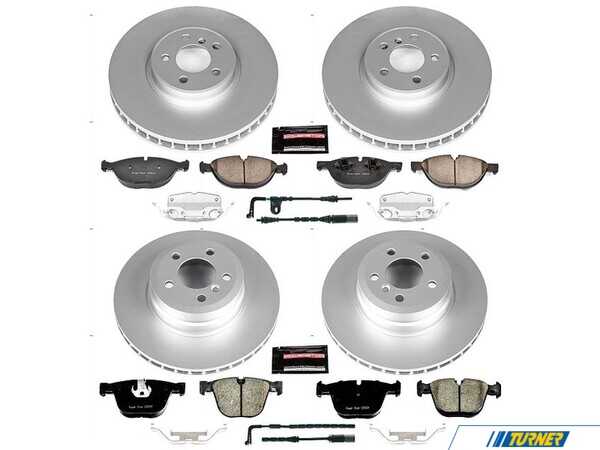 Power Stop Powerstop Z23 Evolution Coated Brake Kit - Front and Rear - 08-06 BMW X6 50i CRK6145