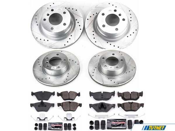 Power Stop Powerstop Z23 Evolution Brake Kit - Front and Rear - 03/2010-2013 BMW 128i K6347