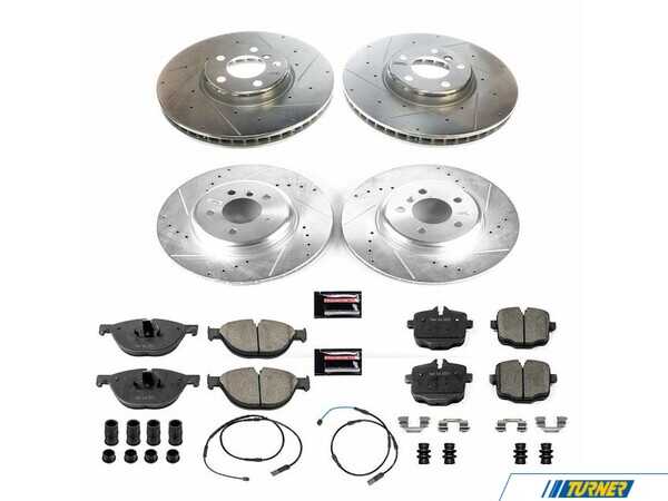 Power Stop Powerstop Z23 Evolution Brake Kit - Front and Rear - 11-19 BMW 5 & 6 series K6029