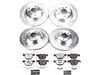 Power Stop Z26 Street Brake Kit - Front and Rear BMW X1 2015-2013 K7021-26 View 1