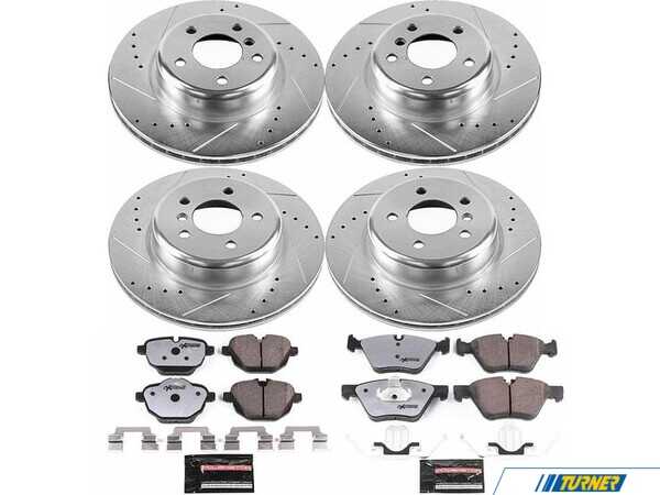Power Stop Z26 Street Brake Kit - Front and Rear BMW 528i 2016-2011 528i xDrive 2016-2012 K6033-26