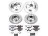 Power Stop Z26 Street Brake Kit - Front and Rear BMW 328xi 2007 K4102-26 View 1