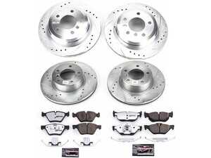 Z26 Street Brake Kit - Front and Rear BMW 328xi 2007