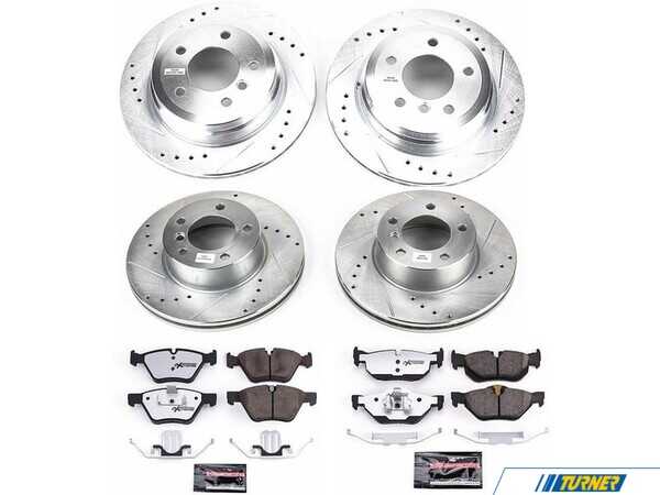 Power Stop Z26 Street Brake Kit - Front and Rear BMW 328xi 2007 K4102-26