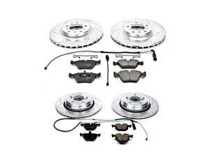 Powerstop Z23 Evolution Sport Brake Upgrade Kit - Front & Rear - BMW E46 M3