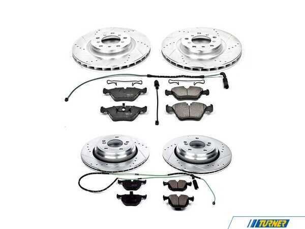 Power Stop Powerstop Z23 Evolution Sport Brake Upgrade Kit - Front & Rear - BMW E46 M3 K5730