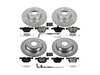 Power Stop Powerstop Z23 Evolution Sport Brake Kit - Front & Rear - 04-09 BMW 525i/528i/530i K5360 View 1