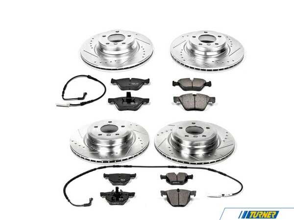 Power Stop Powerstop Z23 Evolution Sport Brake Upgrade Kit - Front and Rear - BMW E9X 330i K2886