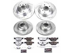Z26 Street Brake Kit - Front and Rear BMW 328i 2007