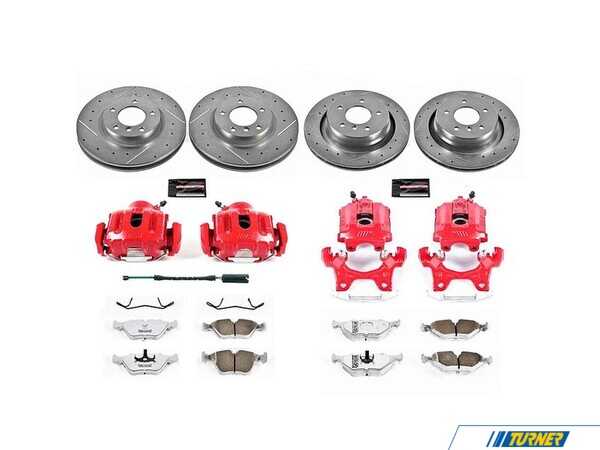 Power Stop PowerStop Z26 Street Warrior Brake & Caliper Kit - 1995-1999 BMW M3 KC4229-26