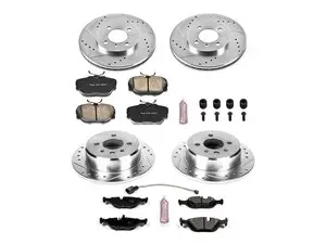 Powerstop Z23 Evolution Sport Brake Upgrade Kit - Front & Rear - 1984-92 BMW 3