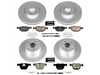 Power Stop Powerstop Z23 Evolution Coated Brake Kit - Front and Rear - 11-18 BMW X5 & X6 CRK7432 View 1