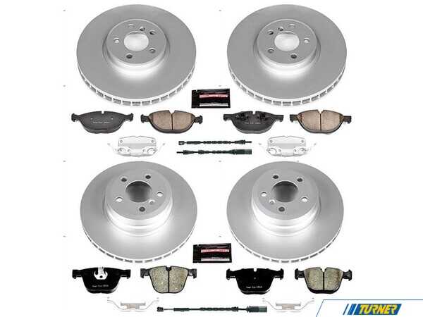 Power Stop Powerstop Z23 Evolution Coated Brake Kit - Front and Rear - 11-18 BMW X5 & X6 CRK7432