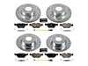 Power Stop Powerstop Z23 Evolution Brake Kit - Front and Rear - 1989 BMW 525i & 535i K7335 View 1