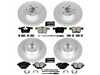 Power Stop Powerstop Z23 Evolution Coated Brake Kit - Front and Rear - BMW F25 X3 & F26 X4 CRK6039 View 1
