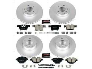 Powerstop Z23 Evolution Coated Brake Kit - Front and Rear - BMW F25 X3 & F26 X4