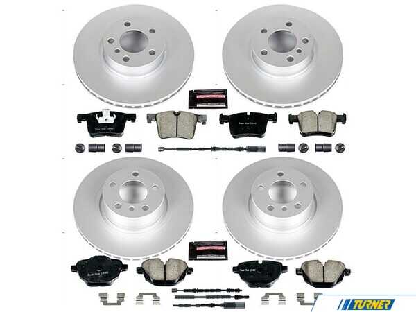 Power Stop Powerstop Z23 Evolution Coated Brake Kit - Front and Rear - BMW F25 X3 & F26 X4 CRK6039