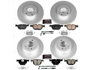 Powerstop Z23 Evolution Coated Brake Kit - Front and Rear - BMW E70 X5