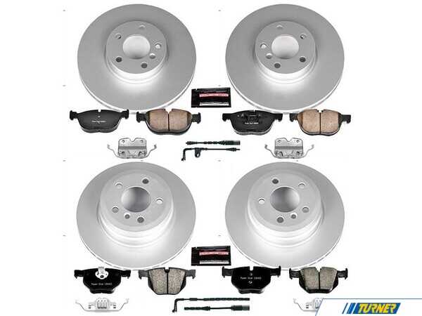 Power Stop Powerstop Z23 Evolution Coated Brake Kit - Front and Rear - BMW E70 X5 CRK6063