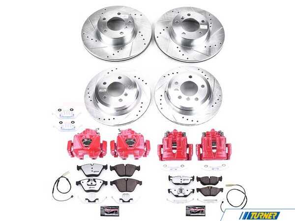 Power Stop PowerStop Z26 Street Warrior Brake & Caliper Kit - E91/E93 RWD KC8842A-26