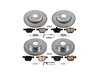 Power Stop Powerstop Z23 Evolution Sport Brake Kit K2877 - Front and Rear K2877 View 1