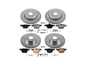 Powerstop Z23 Evolution Sport Brake Kit K2877 - Front and Rear
