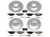 Power Stop Powerstop Z23 Evolution Coated Brake Kit - Front and Rear - 97-02 BMW Z3 CRK500 View 1