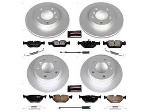 Powerstop Z23 Evolution Coated Brake Kit - Front and Rear - 97-02 BMW Z3