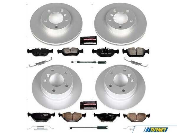 Power Stop Powerstop Z23 Evolution Coated Brake Kit - Front and Rear - 97-02 BMW Z3 CRK500