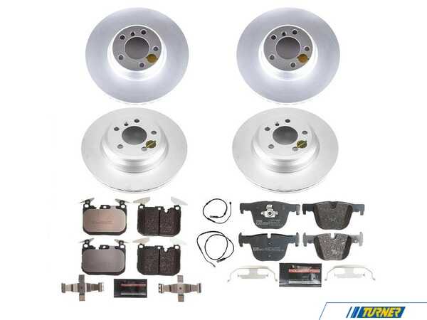 Power Stop Power Stop Euro-Stop Premium Front & Rear Brake Kit (340mm/330mm) ESK6654