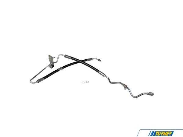 Rein Power steering line - pressure  32416789119